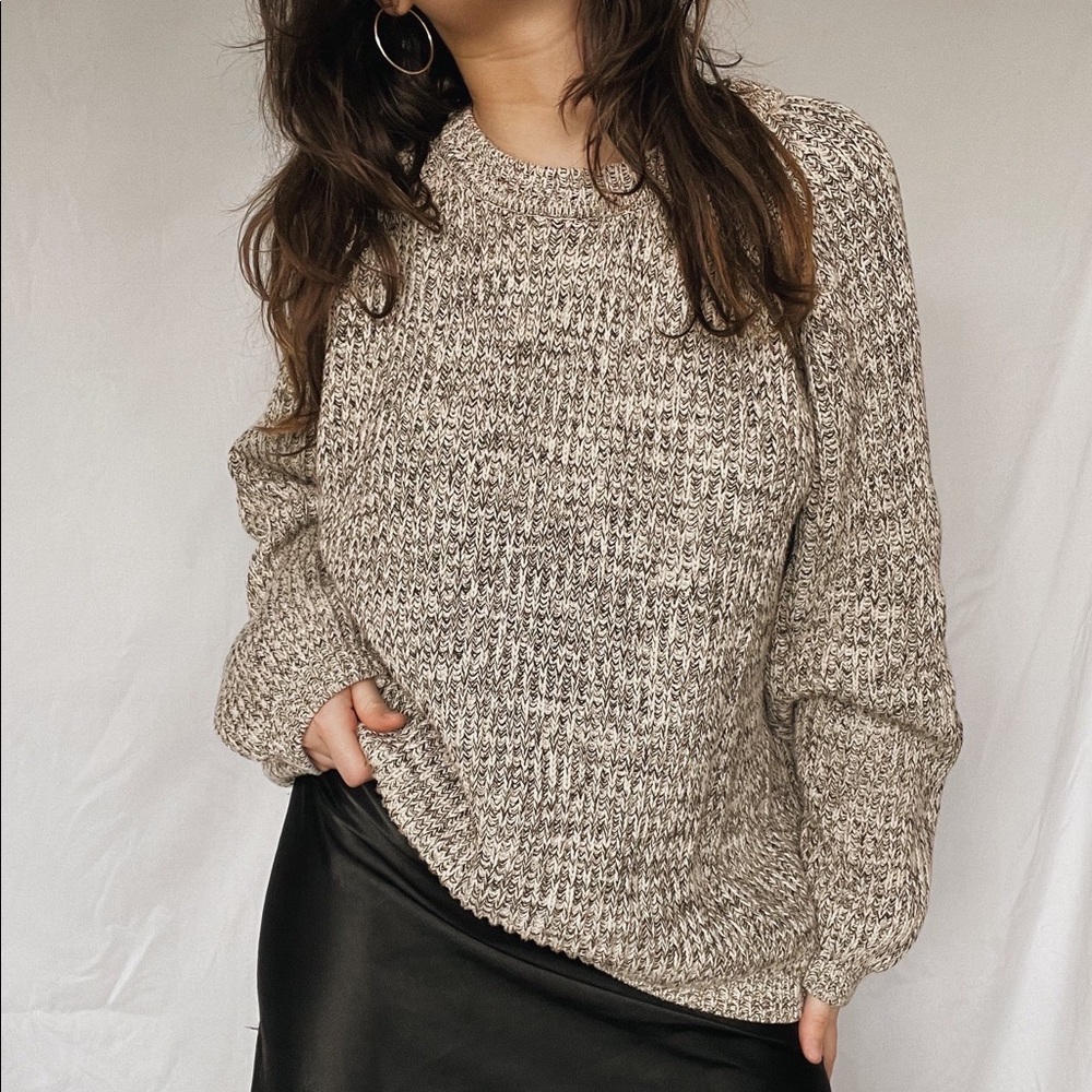 Large Knit Sweater